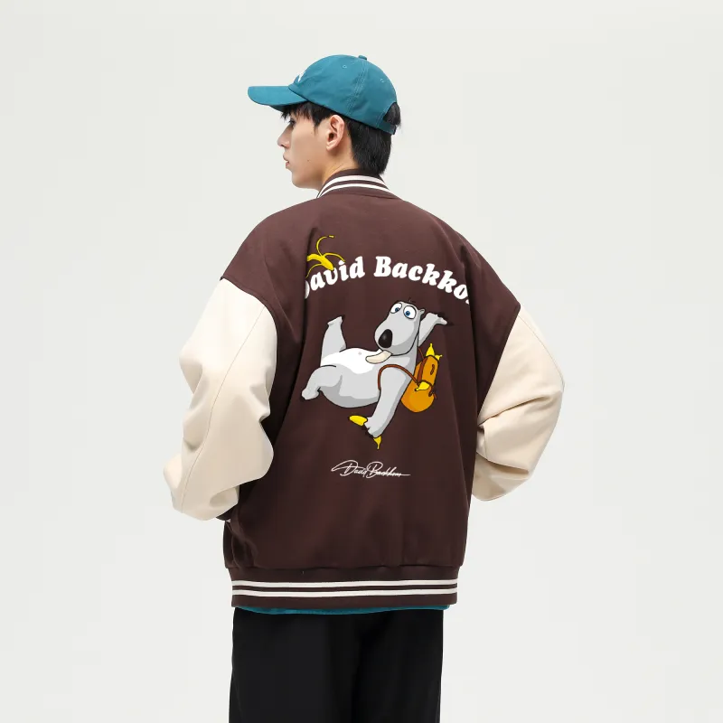 David Bakken x DAOMEIXIONG LIANMINGKUAN Baseball Jacket Unisex-21