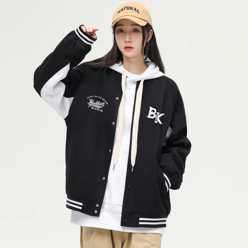 David Bakken x DAOMEIXIONG LIANMINGKUAN Baseball Jacket Unisex-2