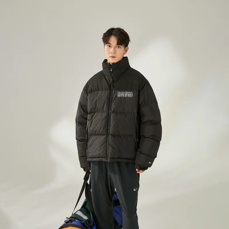 David Bakken Puffer Jacket Unisex Black-2