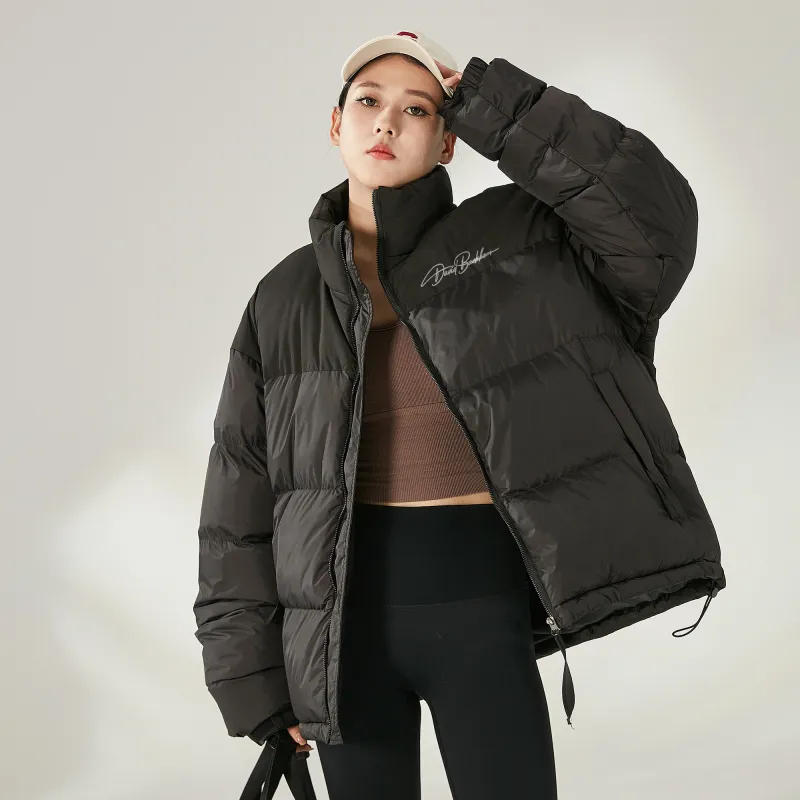 David Bakken Puffer Jacket Unisex Black-2