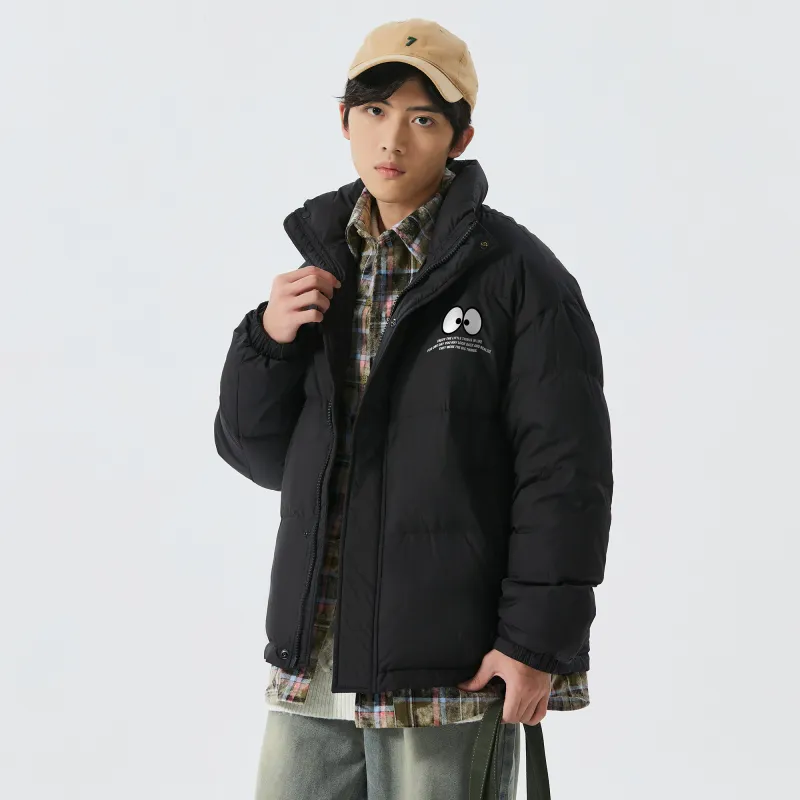 David Bakken Down Jacket Unisex Black-2