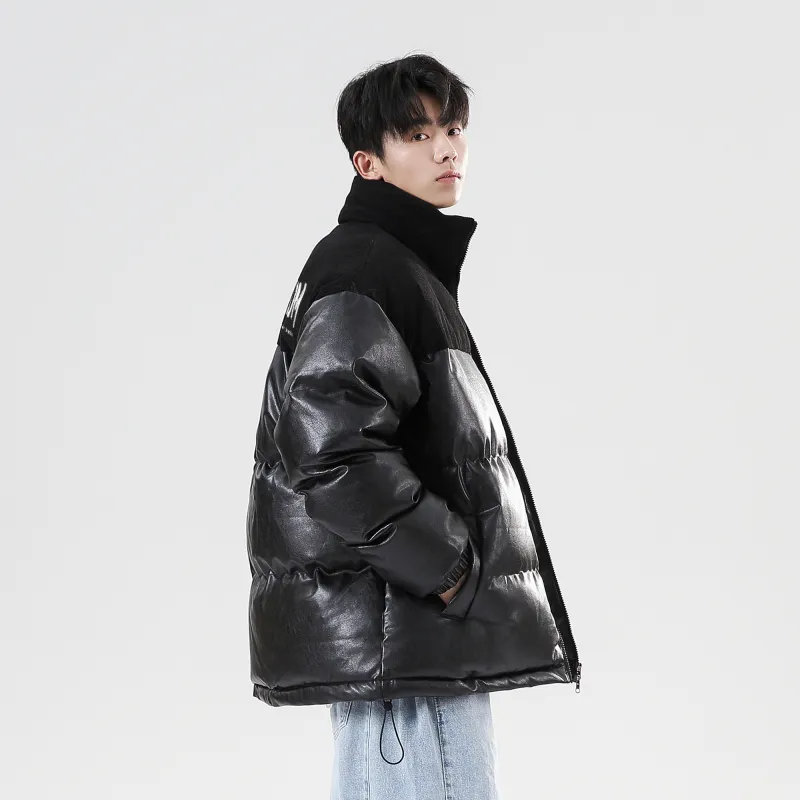 David Bakken Puffer Jacket Unisex Black-4