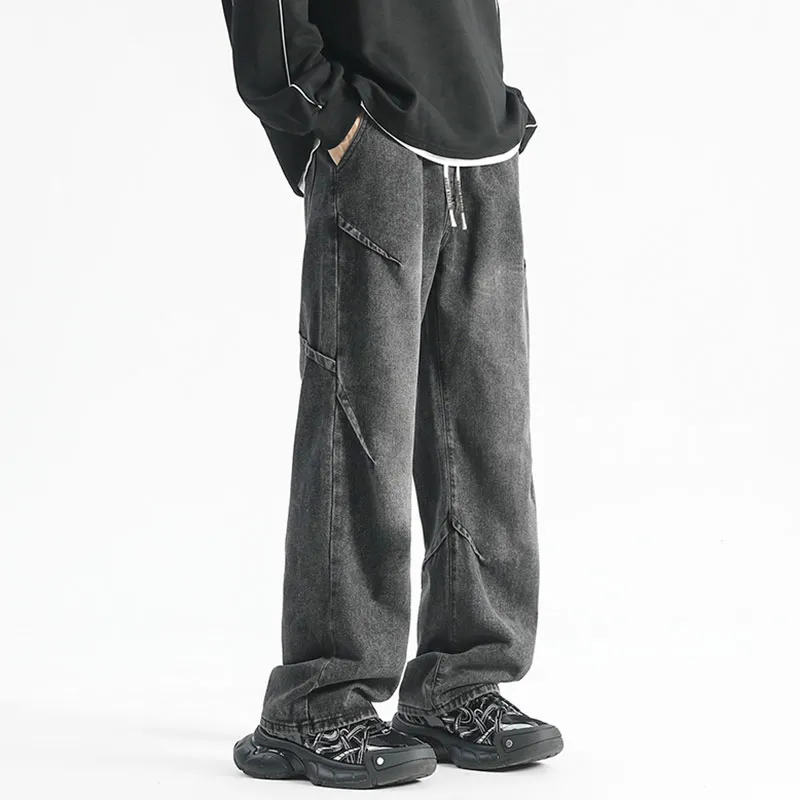 David Bakken Jeans Unisex Black Gray-4