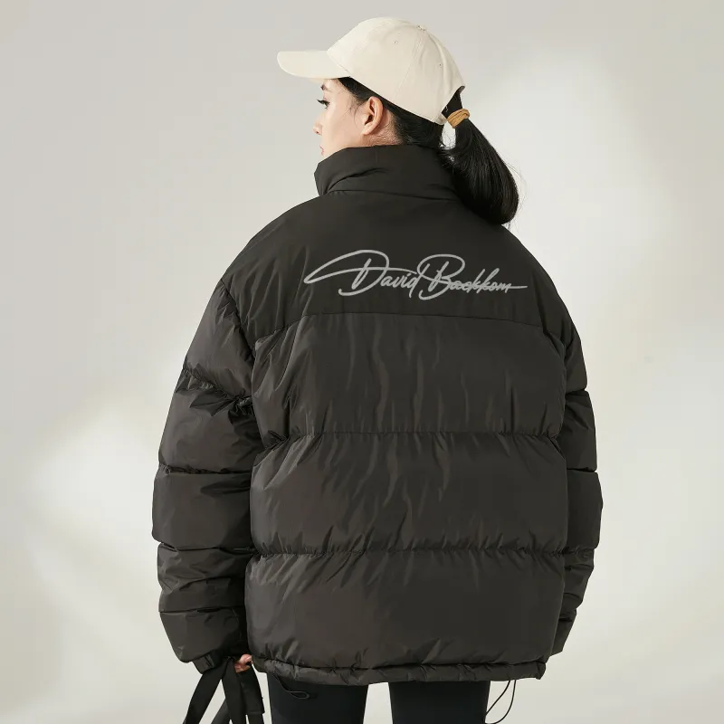 David Bakken Puffer Jacket Unisex Black-3