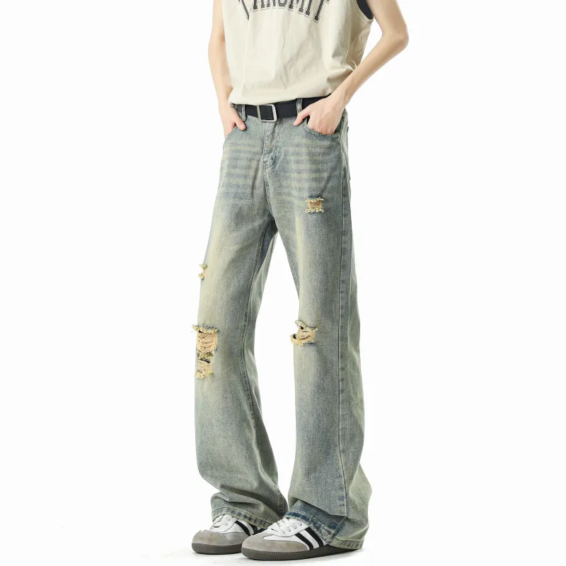David Bakken Jeans Unisex Vintage Blue-4