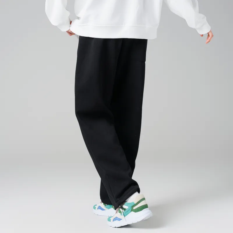 David Bakken Casual Pants Unisex Black-4
