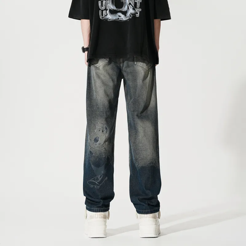 David Bakken x DAOMEIXIONG,LIANMINGKUAN Jeans Unisex-3
