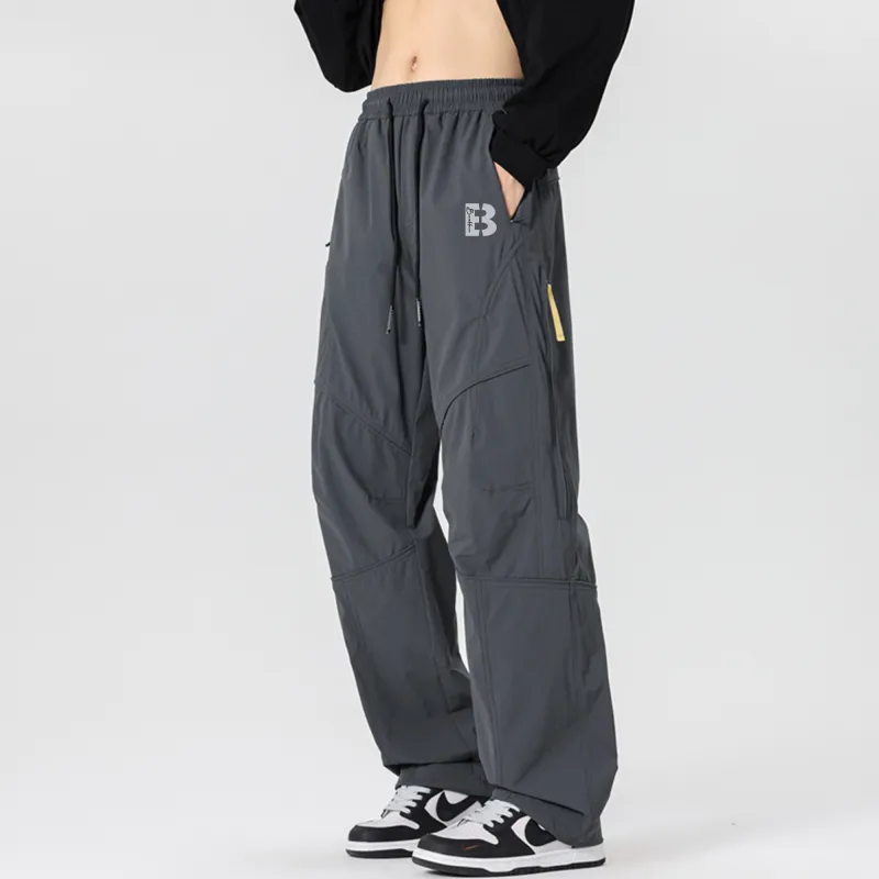 David Bakken Casual Pants Unisex Gravel Apricots-19