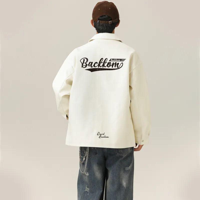 David Bakken x DAOMEIXIONG LIANMINGKUAN Leather Jacket Unisex-13