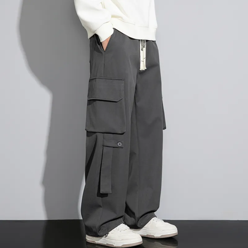 David Bakken Casual Pants Unisex Black-8