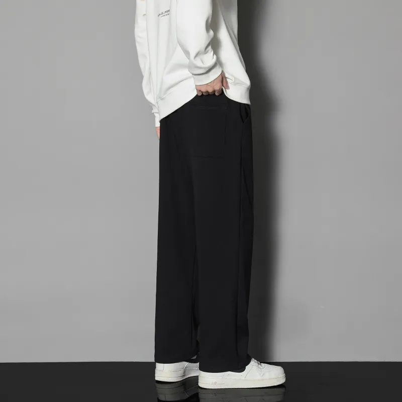 David Bakken Casual Pants Unisex Black-4