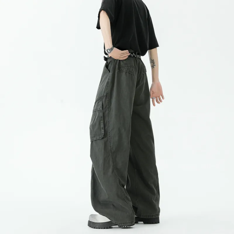 David Bakken x DAOMEIXIONG,LIANMINGKUAN Cargo Pants Unisex-17