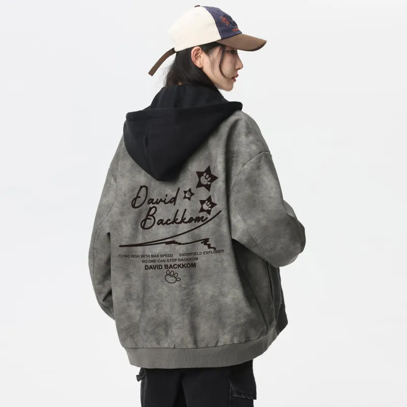 David Bakken x DAOMEIXIONG LIANMINGKUAN Leather Jacket Unisex-12