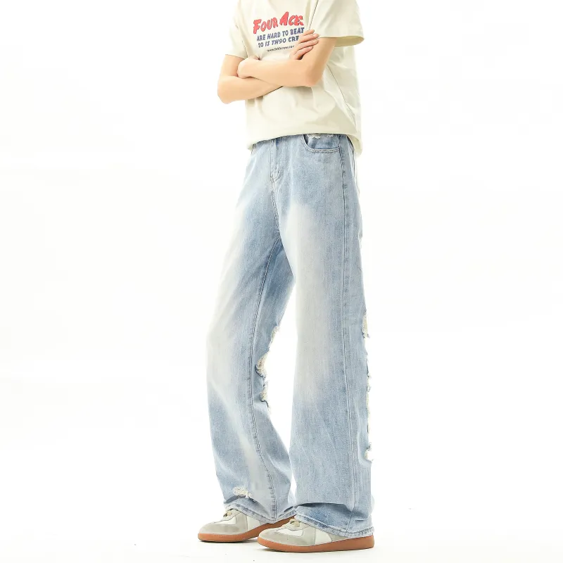 David Bakken Jeans Unisex Light Blue-5