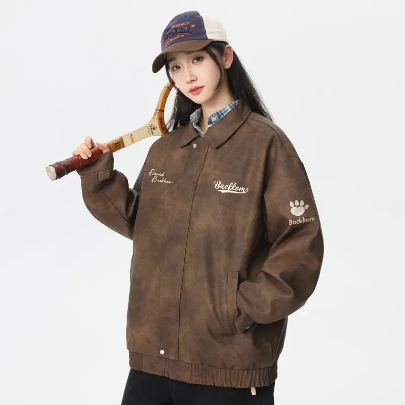 David Bakken Leather Jacket Unisex-16