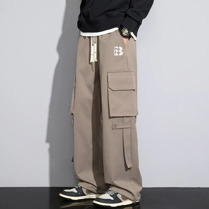 David Bakken Casual Pants Unisex Black-12