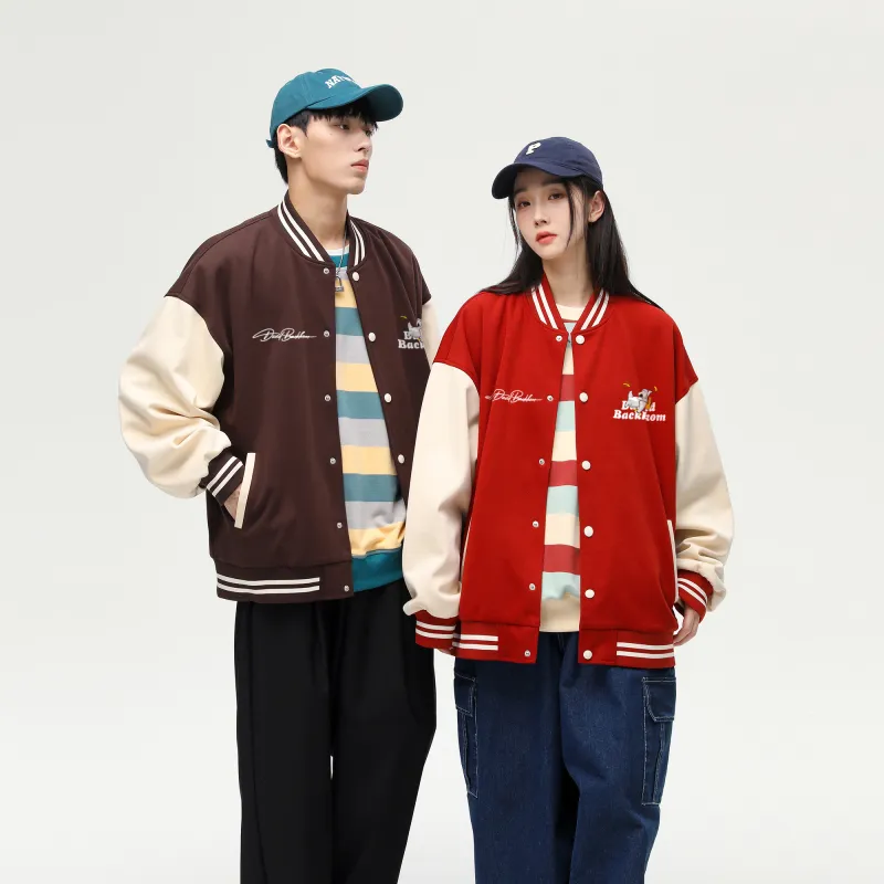 David Bakken x DAOMEIXIONG LIANMINGKUAN Baseball Jacket Unisex-13