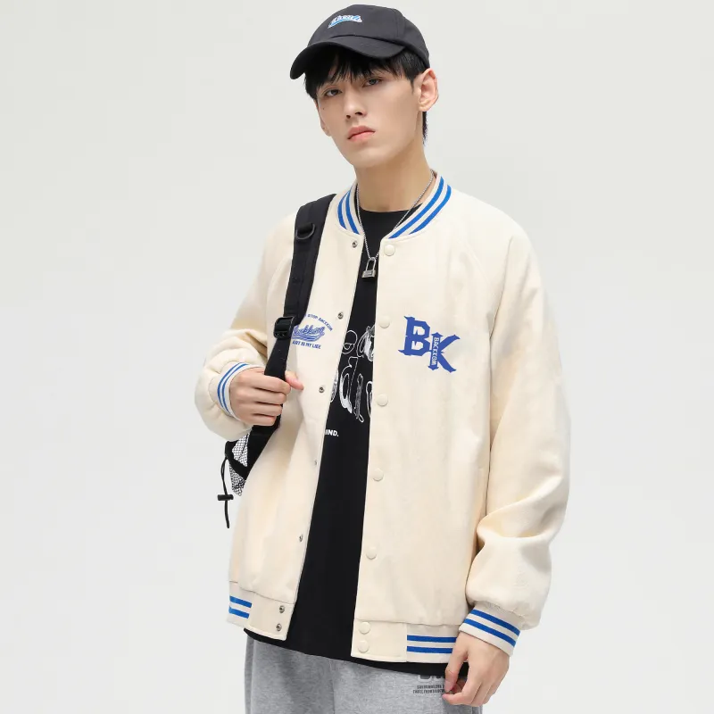David Bakken x DAOMEIXIONG LIANMINGKUAN Baseball Jacket Unisex-12