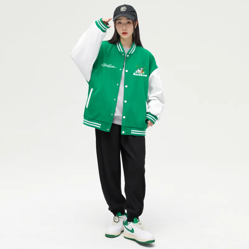 David Bakken x DAOMEIXIONG LIANMINGKUAN Baseball Jacket Unisex-27
