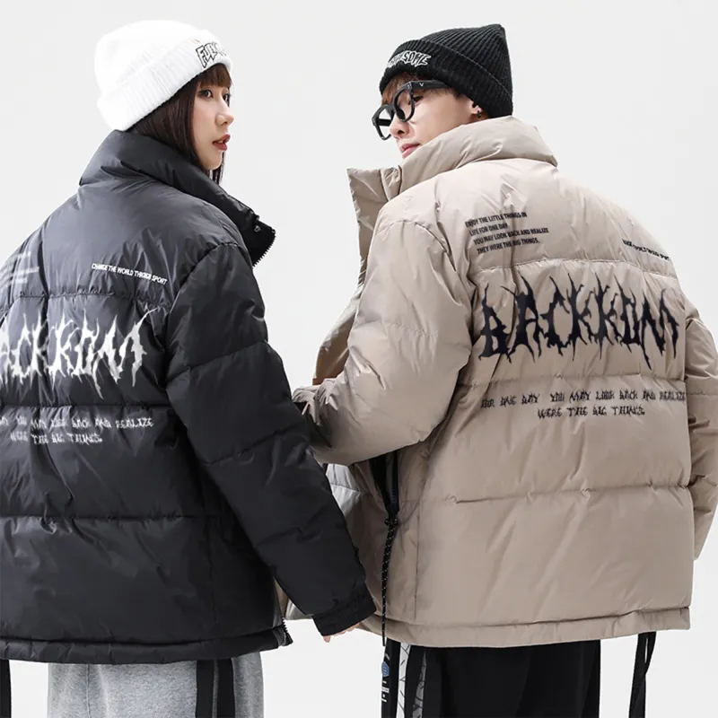 David Bakken Down Jacket Unisex Black-8