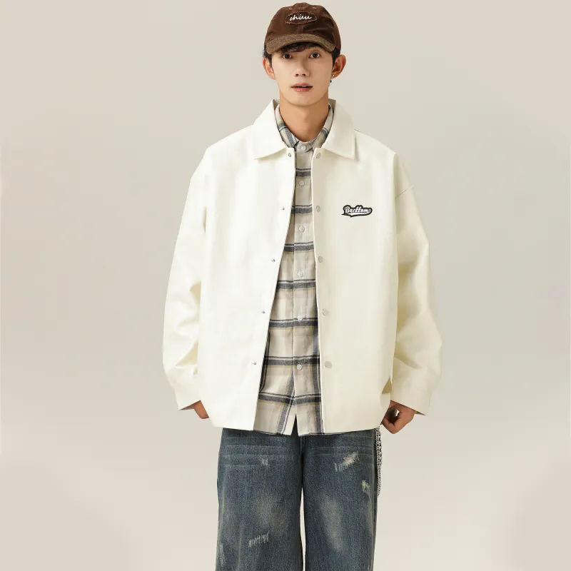 David Bakken x DAOMEIXIONG LIANMINGKUAN Leather Jacket Unisex-9