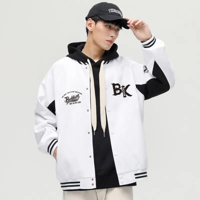 David Bakken x DAOMEIXIONG LIANMINGKUAN Baseball Jacket Unisex-7