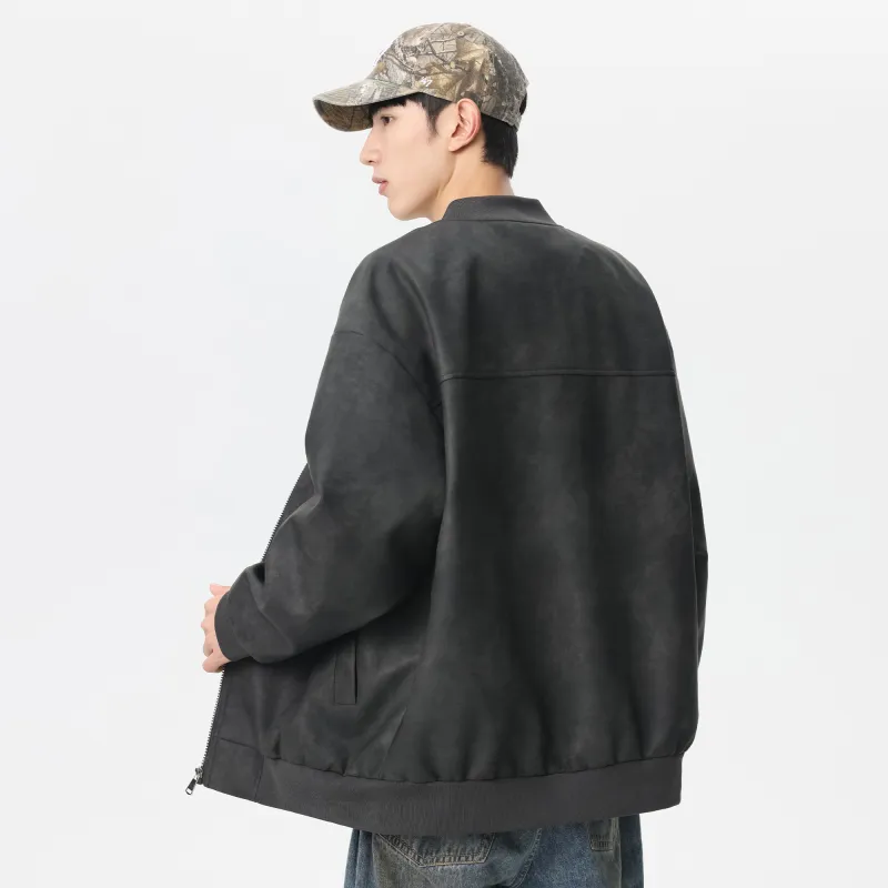David Bakken x DAOMEIXIONG LIANMINGKUAN Leather Jacket Unisex-5