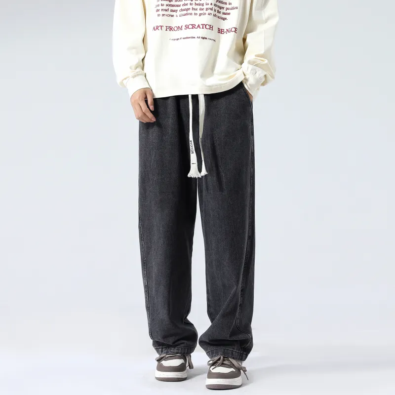 David Bakken Black Jeans Unisex-6