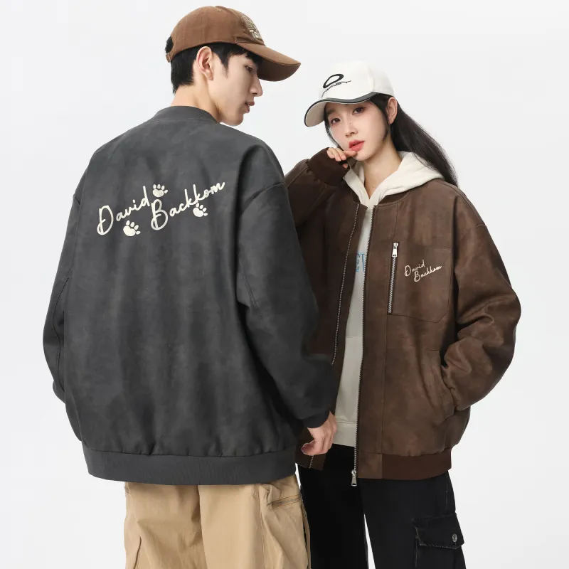 David Bakken x DAOMEIXIONG LIANMINGKUAN Leather Jacket Unisex-6
