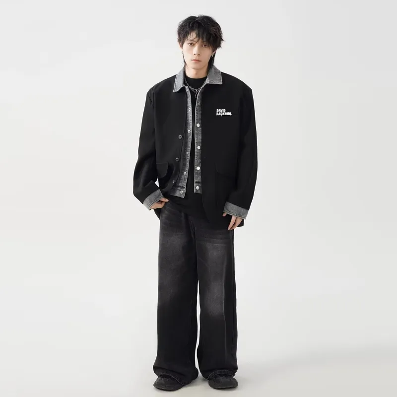 David Bakken Jackets Coats Unisex Black[Comes With Brooch]-2