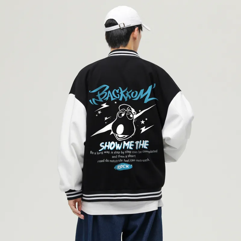 David Bakken x DAOMEIXIONG LIANMINGKUAN Baseball Jacket Unisex-3