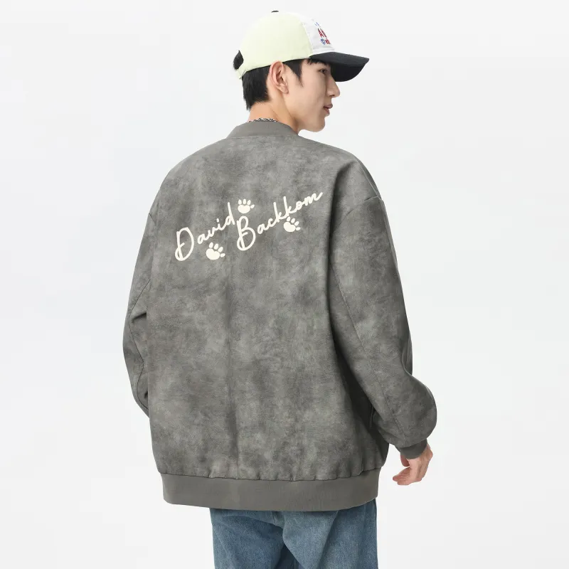 David Bakken x DAOMEIXIONG LIANMINGKUAN Leather Jacket Unisex-12