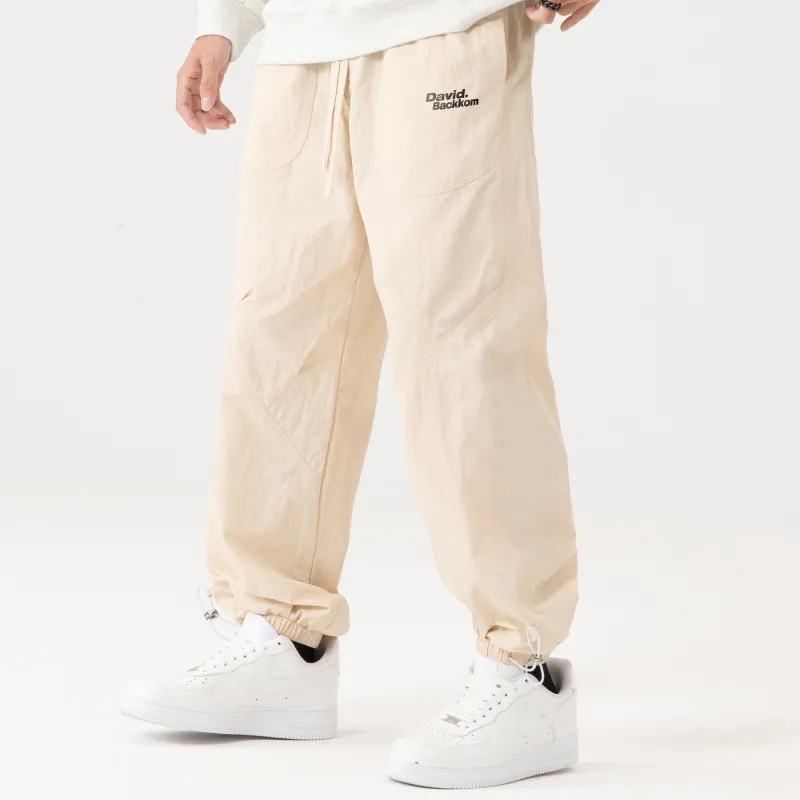 David Bakken Casual Pants Unisex Black-12