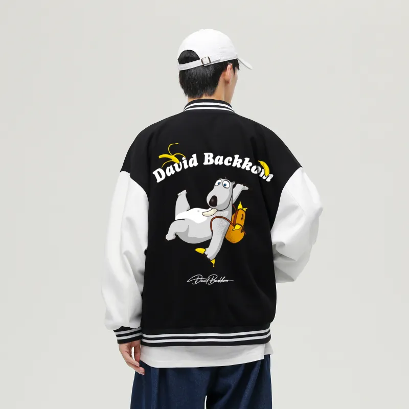 David Bakken x DAOMEIXIONG LIANMINGKUAN Baseball Jacket Unisex-2