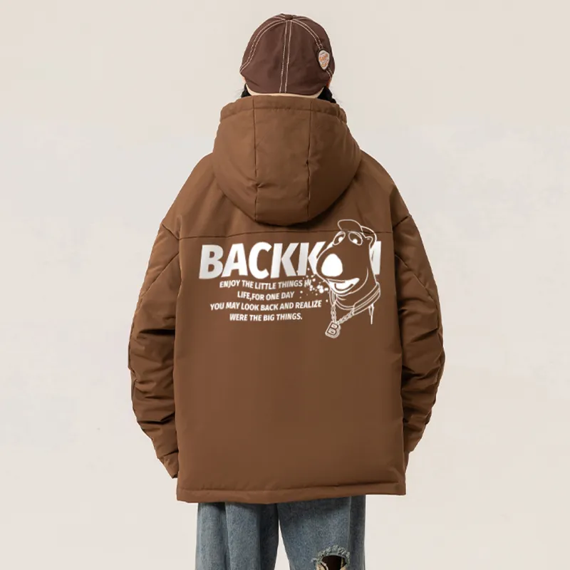 David Bakken x DAOMEIXIONG LIANMINGKUAN Down Jacket Unisex Black-8