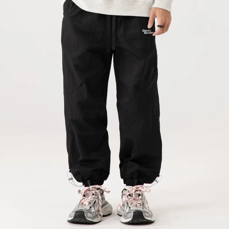 David Bakken Casual Pants Unisex Black-2