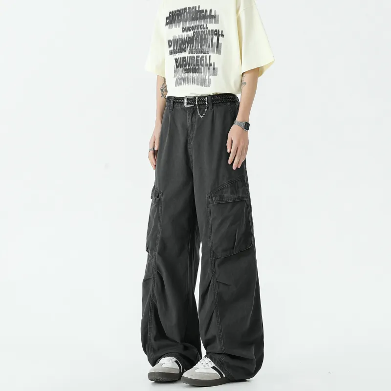 David Bakken x DAOMEIXIONG,LIANMINGKUAN Cargo Pants Unisex-9