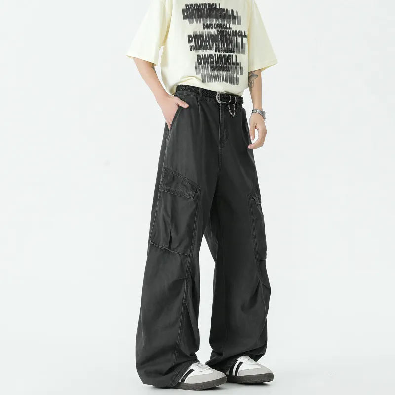 David Bakken x DAOMEIXIONG,LIANMINGKUAN Cargo Pants Unisex-13