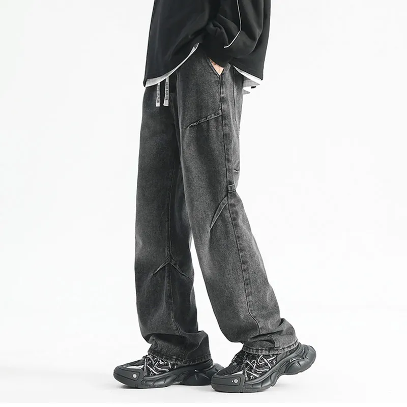 David Bakken Jeans Unisex Black Gray-3