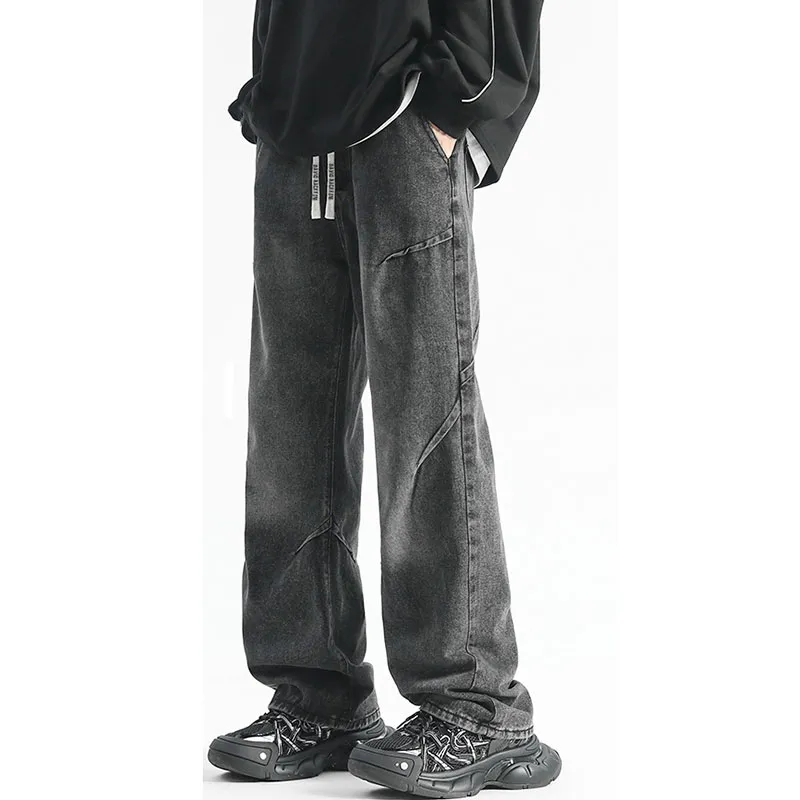 David Bakken Jeans Unisex Black Gray-2