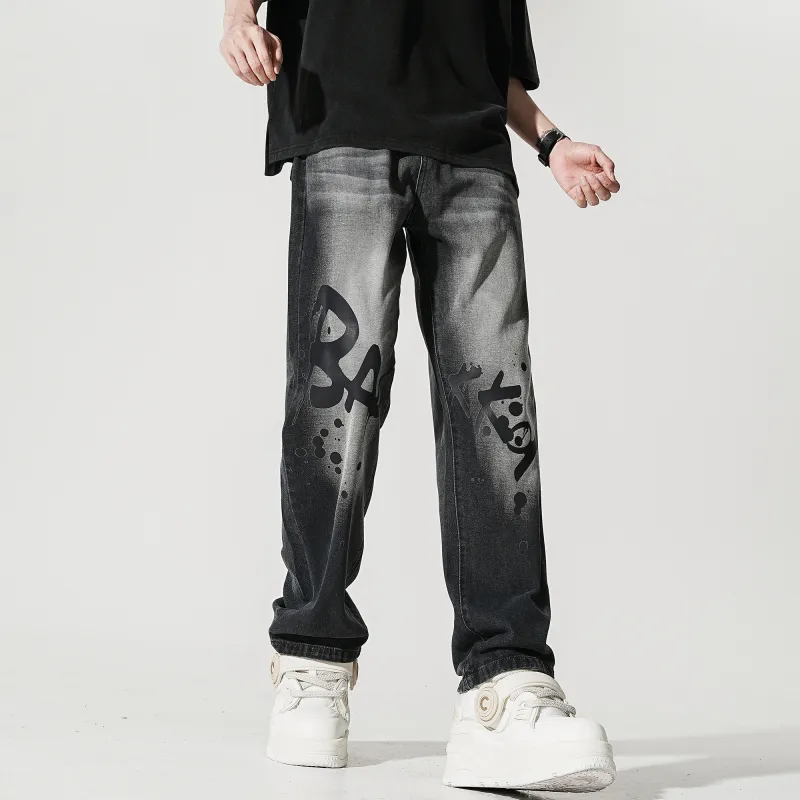 David Bakken x DAOMEIXIONG,LIANMINGKUAN Jeans Unisex-23