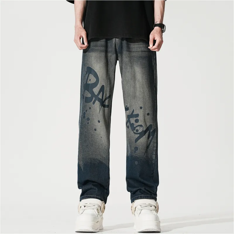 David Bakken x DAOMEIXIONG,LIANMINGKUAN Jeans Unisex-2