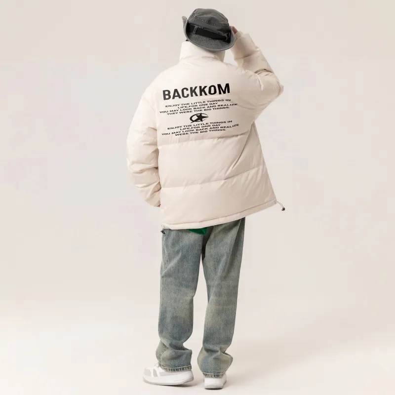 David Bakken Down Jacket Unisex Black-8