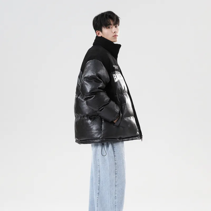 David Bakken Puffer Jacket Unisex Black-4