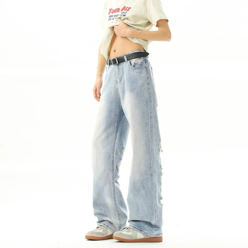 David Bakken Jeans Unisex Light Blue-6