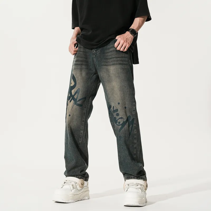 David Bakken x DAOMEIXIONG,LIANMINGKUAN Jeans Unisex-12