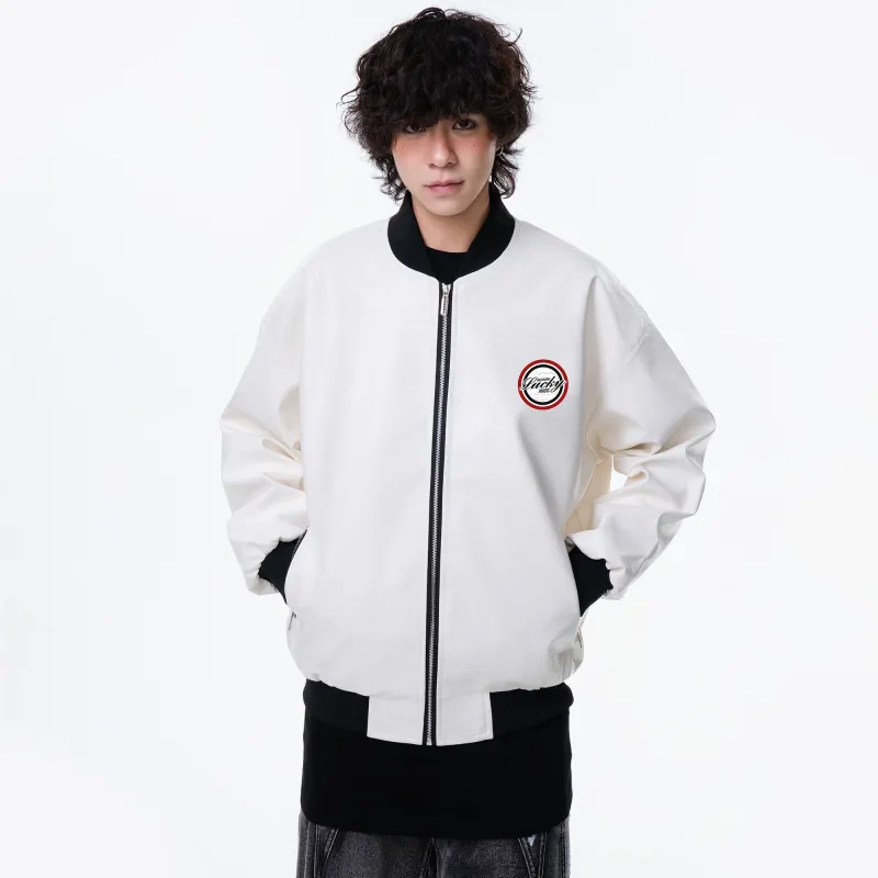 David Bakken x DAOMEIXIONG Leather Jacket Unisex-11