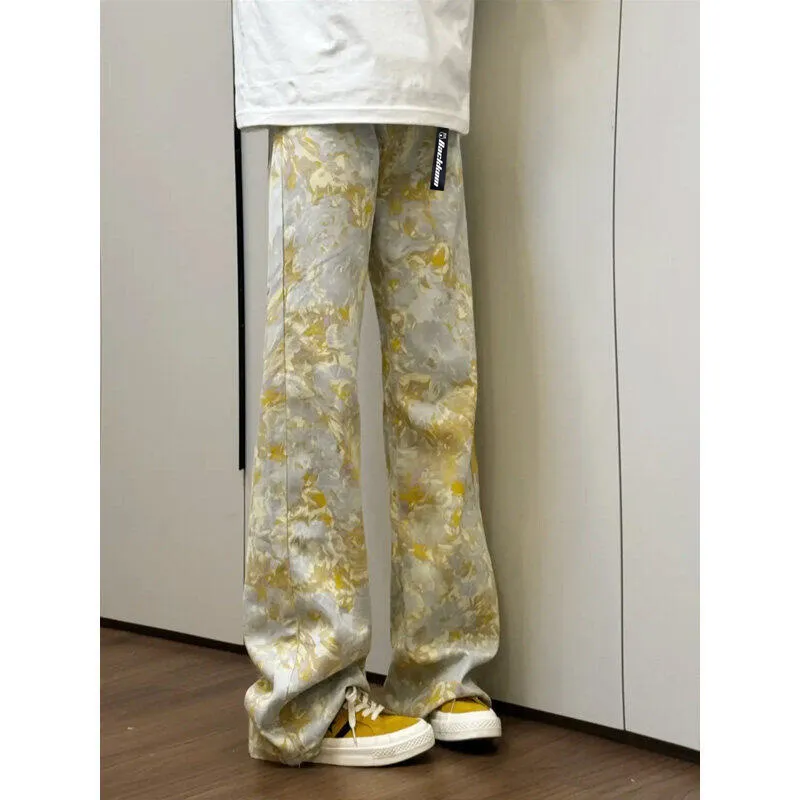 David Bakken Jeans Unisex Yellow-4