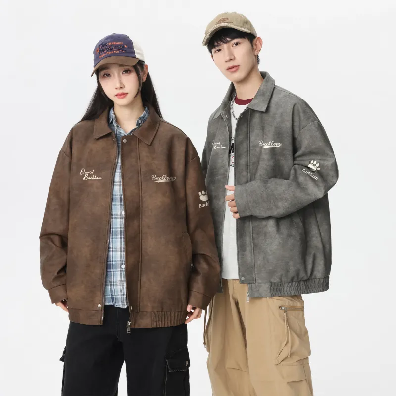 David Bakken Leather Jacket Unisex-15