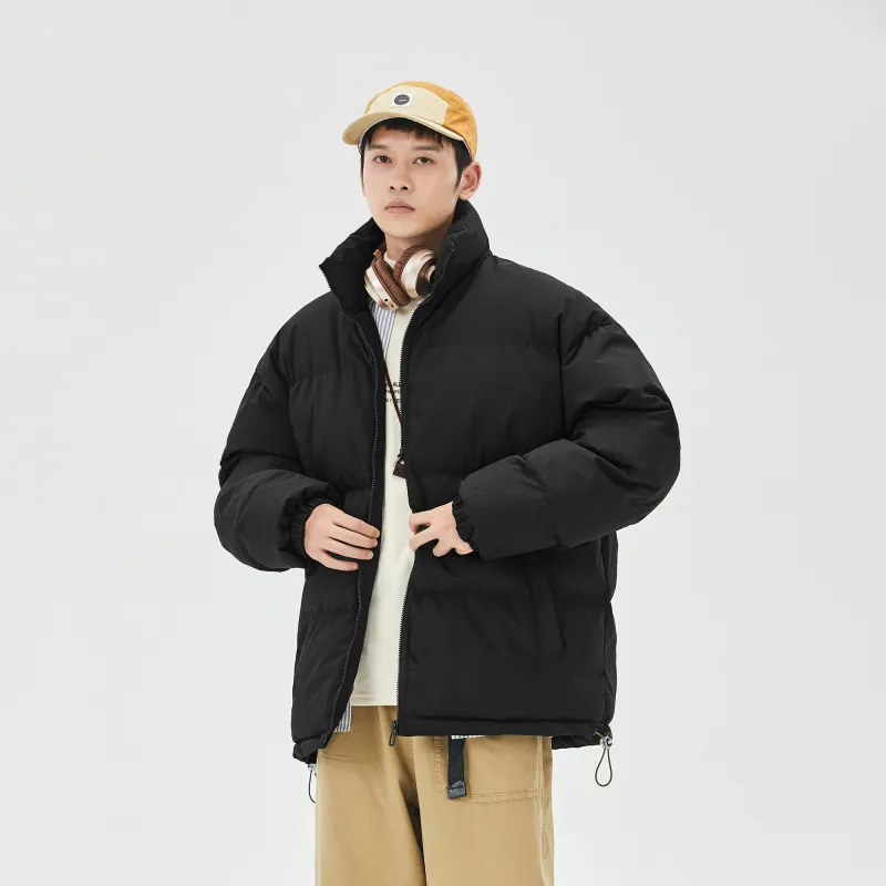 David Bakken Puffer Jacket Unisex Black-2